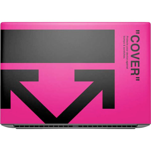 Black and Pink Arrows HP ZBook Fury 16 G10 Skin