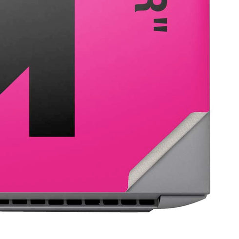 Black and Pink Arrows HP ZBook Fury 16 G10 Skin