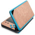 Black and Rose Gold Marble Split Nintendo Skins
