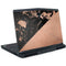 Black and Rose Gold Marble Split Dell Alienware Skin