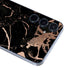 Black and Rose Gold Marble Split Galaxy A35 5G Skin