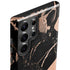 Black and Rose Gold Marble Split Galaxy S23 Ultra Pro Case
