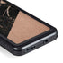 Black and Rose Gold Marble Split Galaxy S24 Plus Waterproof Case
