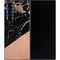 Black and Rose Gold Marble Split Galaxy Z Fold6 Skin