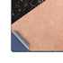 Black and Rose Gold Marble Split Galaxy Z Fold6 Skin