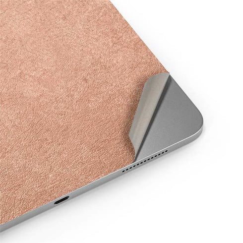 Black and Rose Gold Marble Split Apple iPad Air Skin