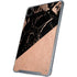 Black and Rose Gold Marble Split iPad Cases