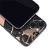 Black and Rose Gold Marble Split iPhone 15 Skin
