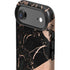 Black and Rose Gold Marble Split iPhone 17 Air Impact Case