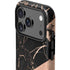 Black and Rose Gold Marble Split iPhone 17 Pro Max Impact Case