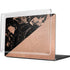 Black and Rose Gold Marble Split MacBook Pro 14in (2021-24) Case plus Skin