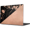 Black and Rose Gold Marble Split Apple MacBook Pro 14-inch Skin