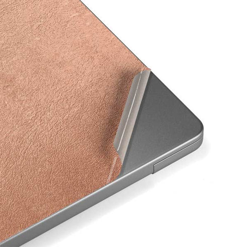 Black and Rose Gold Marble Split Apple MacBook Pro 14-inch Skin