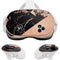 Black and Rose Gold Marble Split Meta Quest 3S Skin