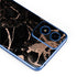 Black and Rose Gold Marble Split Moto G Play 4G (2024) Skin