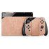 Black and Rose Gold Marble Split Nintendo Skins