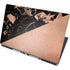 Black and Rose Gold Marble Split Dell Precision Skin