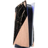 Black and Rose Gold Marble Split PlayStation PS5 Skins