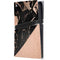 Black and Rose Gold Marble Split PS5 Pro Console Skin