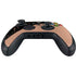 Black and Rose Gold Marble Split Xbox Series X Controller Skin
