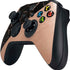Black and Rose Gold Marble Split Xbox Series X Controller Skin
