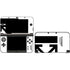 Black and White Arrows Nintendo Skins