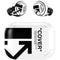 Black and White Arrows Amazon Echo Buds Skin