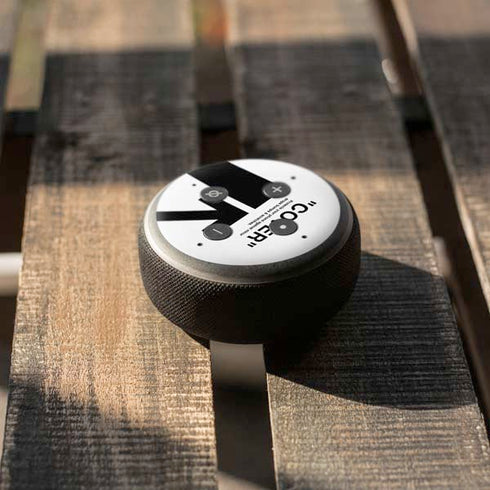 Black and White Arrows Amazon Echo Dot Skin