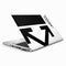 Black and White Arrows HP Elitebook Skin