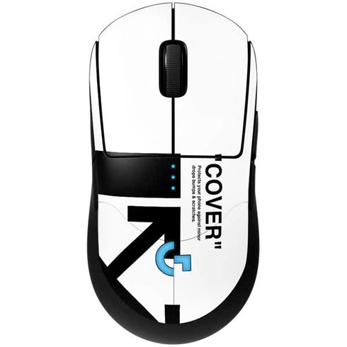 Black and White Arrows G Pro Wireless Gaming Mouse Skin