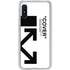 Black and White Arrows Galaxy Cases