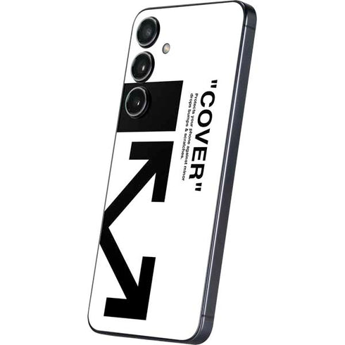 Black and White Arrows Galaxy A16 5G Skin