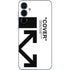 Black and White Arrows Galaxy A35 5G Skin