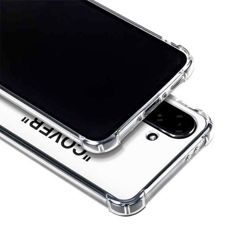 Black and White Arrows Galaxy A36 5G Clear Case