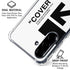 Black and White Arrows Galaxy A36 5G Clear Case