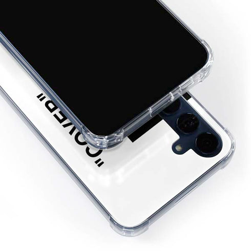 Black and White Arrows Galaxy A55 5G Clear Case
