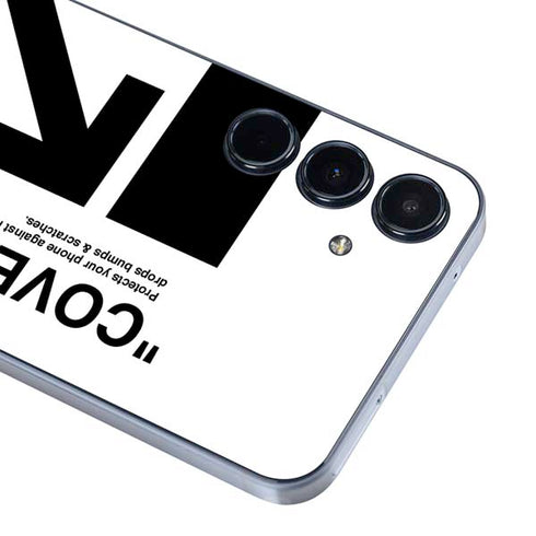 Black and White Arrows Galaxy A55 5G Skin