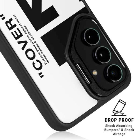 Black and White Arrows Galaxy S24 Kickstand Case