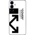 Black and White Arrows Galaxy S25 Plus Skin