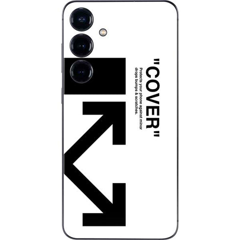 Black and White Arrows Galaxy S25 Skin
