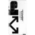 Black and White Arrows Galaxy S25 Ultra Impact Case