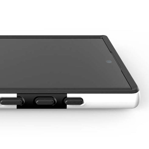 Black and White Arrows Galaxy S25 Ultra Impact Case