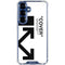 Black and White Arrows Galaxy S25 FE Clear Case