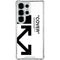 Black and White Arrows Galaxy S25 Ultra Clear Case