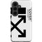 Black and White Arrows Galaxy S26 Impact Case