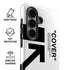Black and White Arrows Galaxy S26 Impact Case