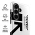 Black and White Arrows Galaxy S26 Plus Impact Case