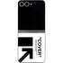 Black and White Arrows Galaxy Z Flip6 Skin
