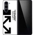 Black and White Arrows Galaxy Z Fold5 5G Skin