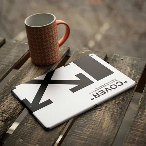 Black and White Arrows iPad Skins